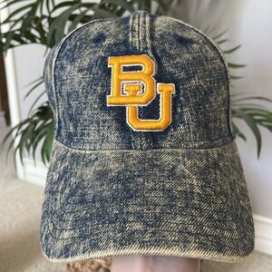 New Era Baylor University Baylor Bears Distressed Denim Baseball Hat
